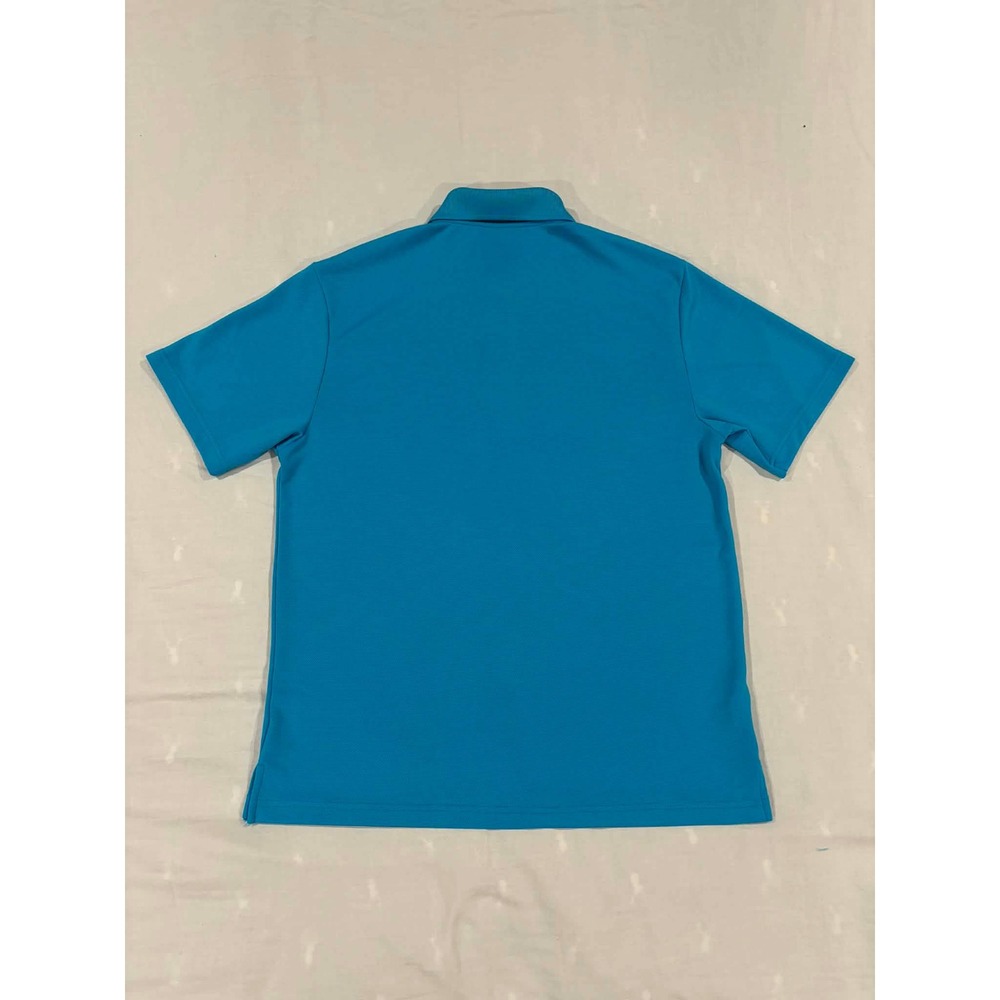 PGA TOUR Airflux Golf Polo Shirt Blue Short Sleeve Performance Mens L G - Picture 13 of 13